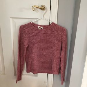 One Clothing (Nordstrom) Pink Knit Sweater/Top